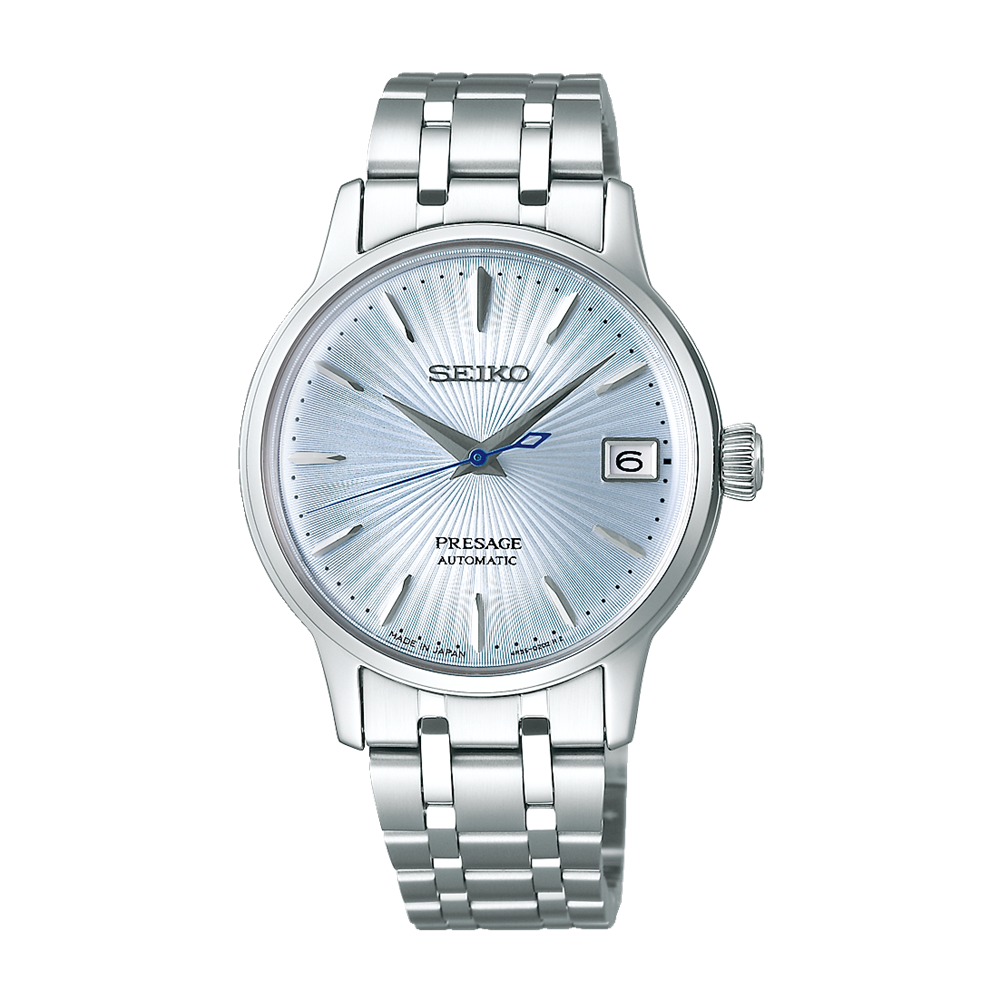 Seiko presage cocktail time best sale blue