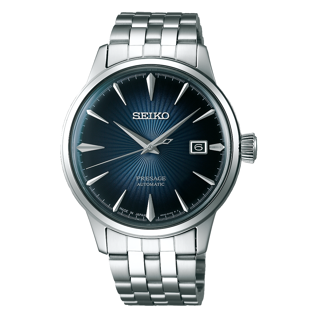 Seiko presage cocktail time best sale blue