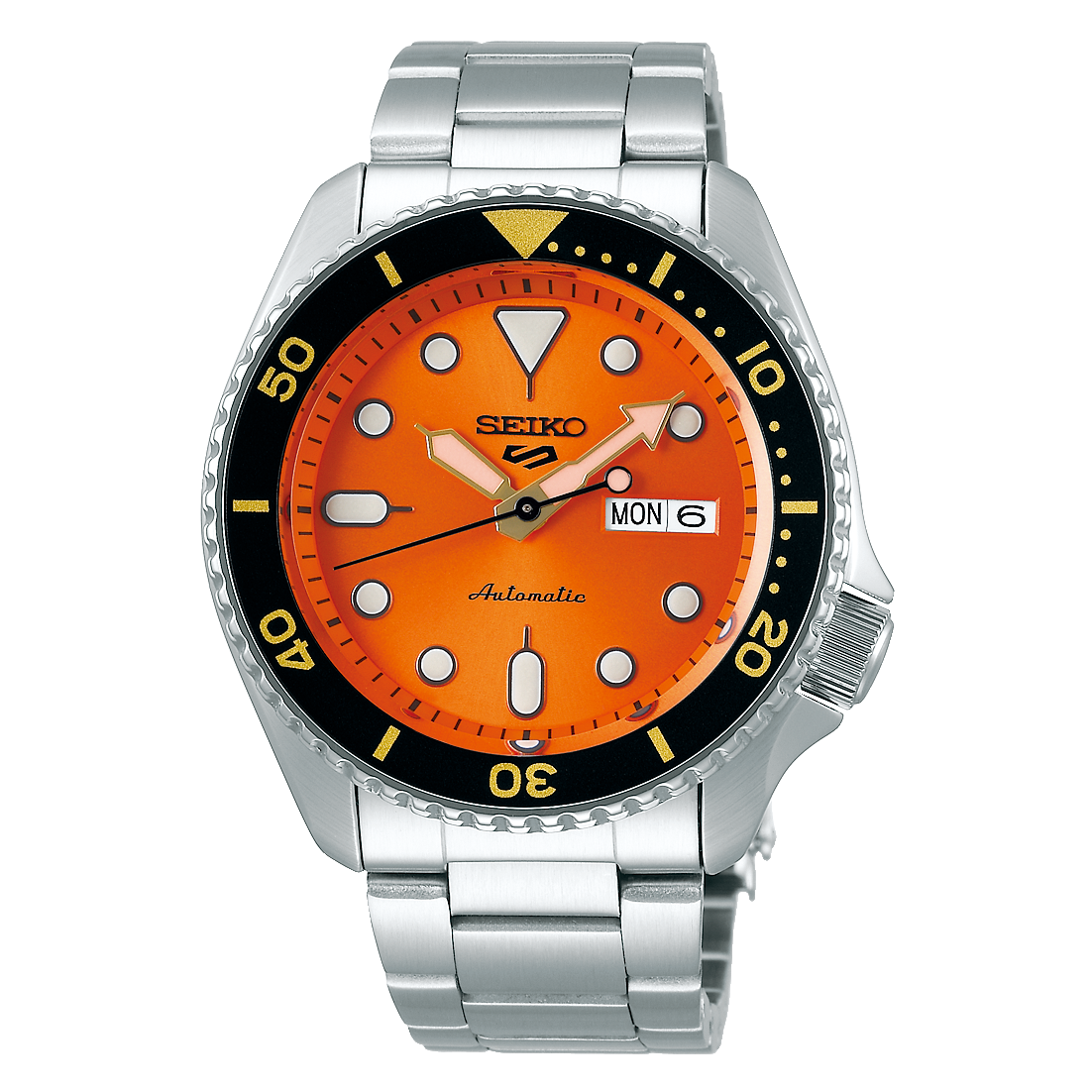 Seiko 5 Sports - Orange - 42mm | SRPD59K1J – Assaleh Joailleries