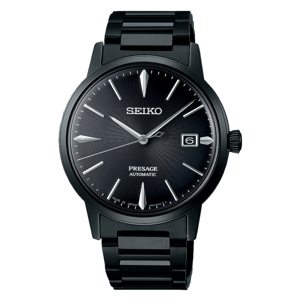 Seiko presage 2025 cocktail black