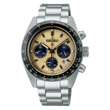 Load image into Gallery viewer, Seiko Prospex Speedtimer Solar Chronograph Beige - 39mm | SSC817P1
