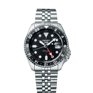 Black dial seiko discount