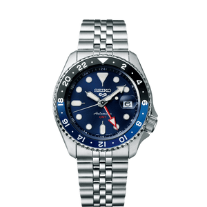 SEIKO 5 SPORTS BLUEBERRY GMT SKX RE INTERPRETATION SSK003K1