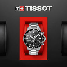 Load image into Gallery viewer, Tissot Seastar 1000 Quartz Chronograph Black | T1204171105100
