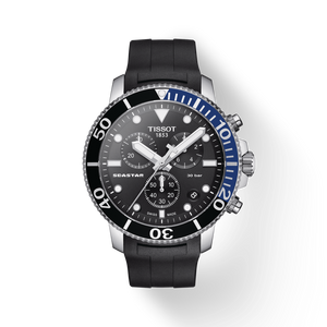 Tissot Seastar 1000 Quartz Chronograph Black-Blue | T1204171705102