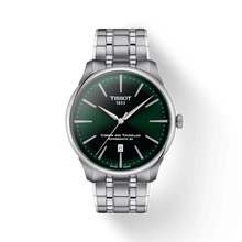 Load image into Gallery viewer, Tissot Chemin des Tourelles Powermatic 80 Green 42mm | T1394071109100
