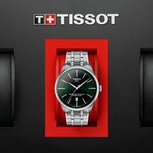 Load image into Gallery viewer, Tissot Chemin des Tourelles Powermatic 80 Green 42mm | T1394071109100
