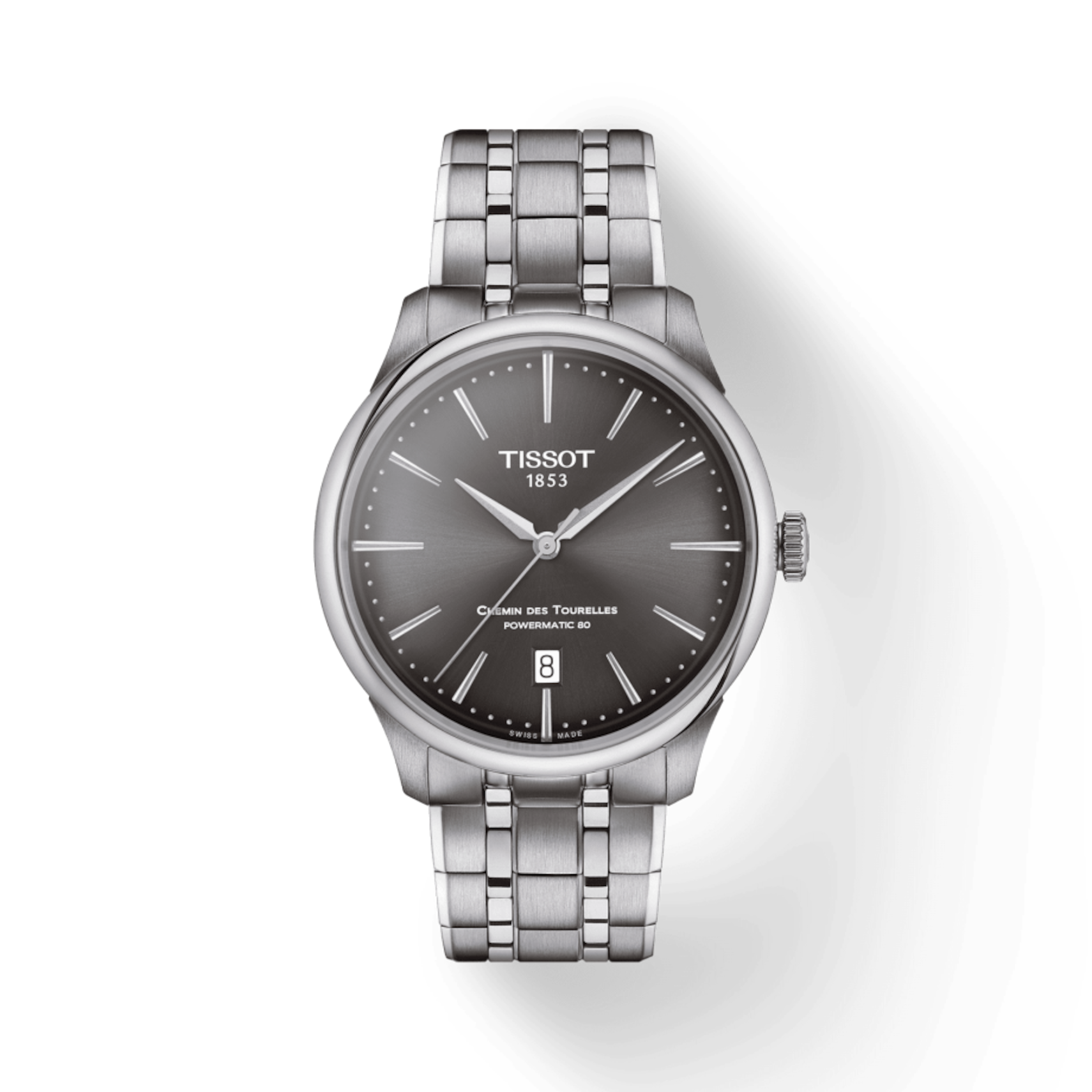 Tissot Chemin des Tourelles Powermatic 80 Grey 39mm