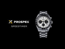Load and play video in Gallery viewer, Seiko Prospex Speedtimer Solar Chronograph | White | SSC813P1
