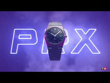 Load and play video in Gallery viewer, Tissot PRX  Quartz Blue Leather - 40mm | T1374101604100
